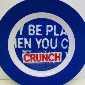 Nestles Crunch Dinner Plate 9,75" Melamine Vintage